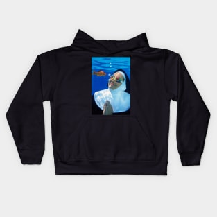 The art of Stock-like photos 4 : Diving nun Kids Hoodie